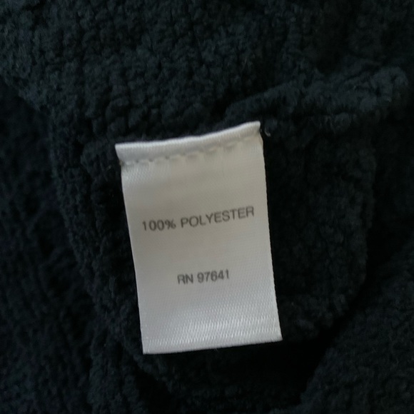 JJill Cable Knit Crewneck Sweater S Navy Blue - Picture 7 of 7